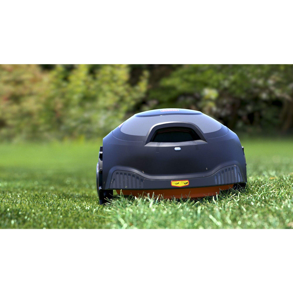 BLACK+DECKER BCRMW123 Robot Cortacésped Gama Alta con Limpiador Caseta y una batería de Litio de 12V y 4.3Ah Cubre hasta 700m2 de jardín