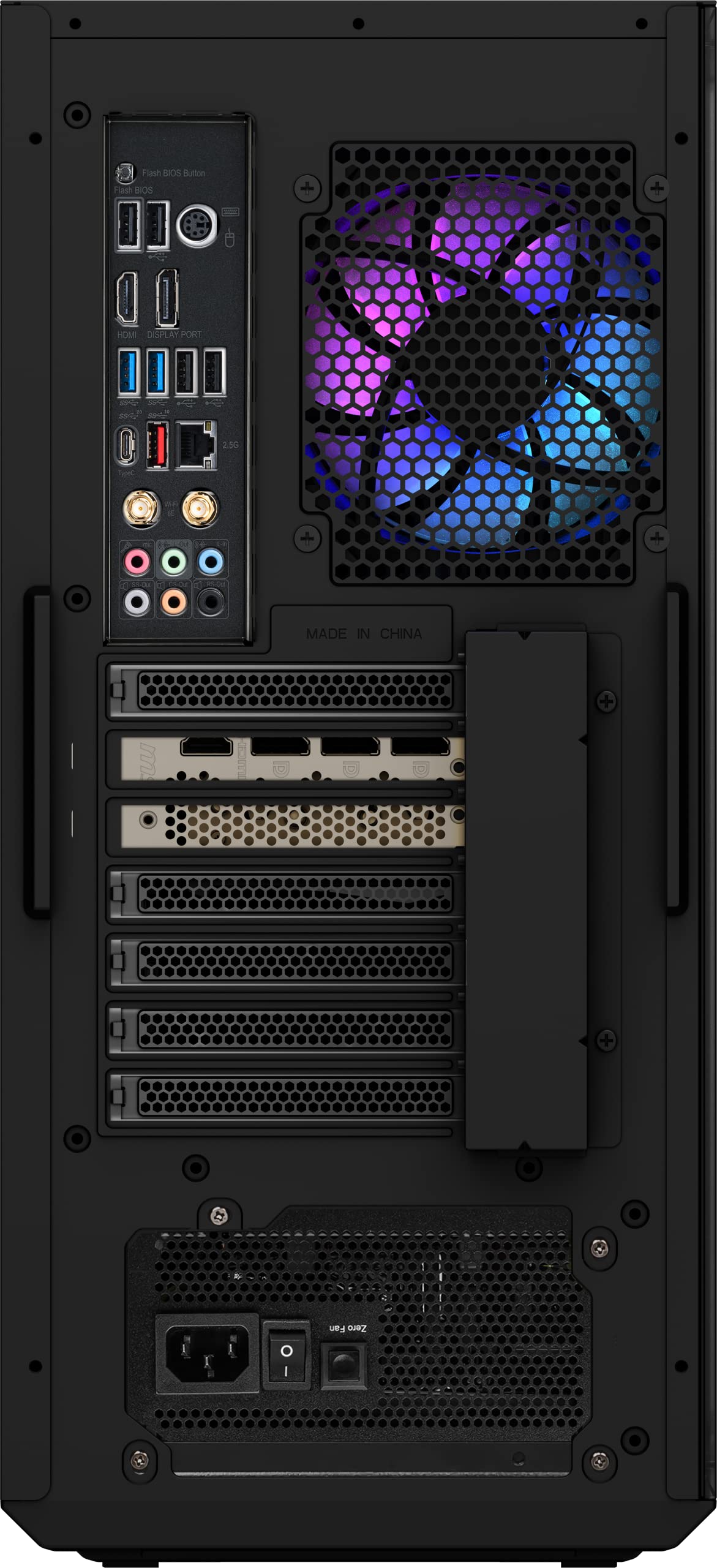 MSI MPG Infinite X2 13FNUE-086ES PC Gaming, CPU Intel Core i7-13700KF, GPU RTX4070 VENTUS 2X 12G, 16GB DDR5 RAM, 2TB PCIe 4.0 NVMe SSD, AIO LiquidCooler, 850W ATX 80PLUSGOLD, Wi-Fi 6E, Windows 11 Home