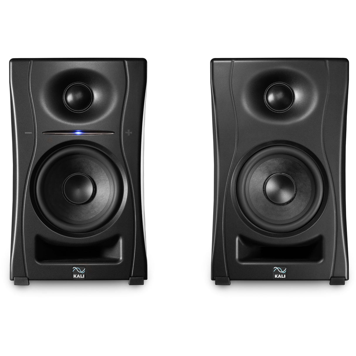 Kali Audio - LP-UNF-EU Par de monitores Ultra cercano biamplificados de 160 vatios, Sistema de Sonido, Monitor de Estudio, Ecualizador de límite, conectividad Hi-Fi con Bluetooth/USB-C,TRS,RCA, Negro