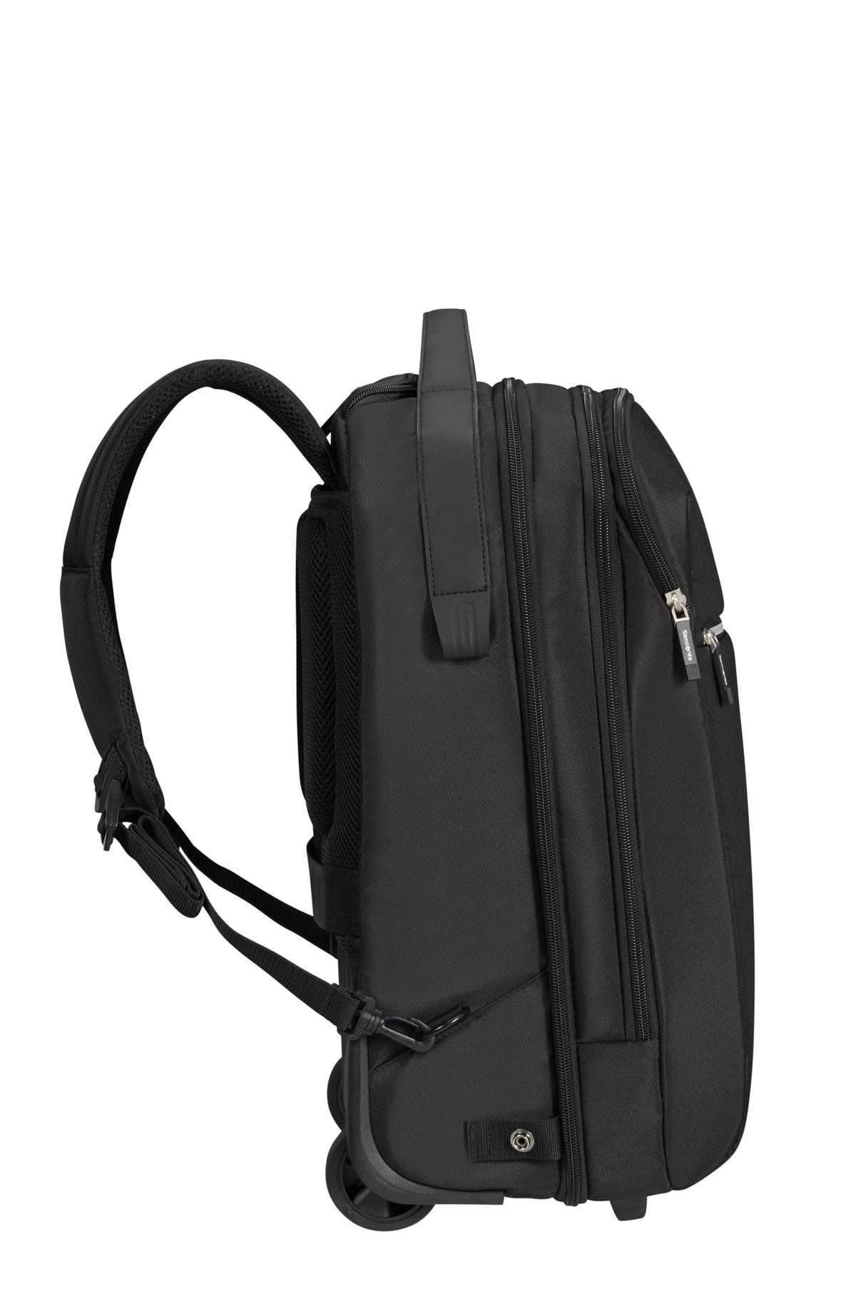 Samsonite LitePoint - Mochila para computadora portátil con Ruedas de 17.3 Pulgadas, 48 u200b u200bcm, 30 l, Negro (Negro)