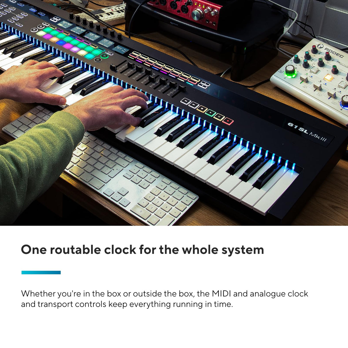 Novation 61SL MkIII: teclado controlador MIDI de 61 teclas y secuenciador con integración DAW