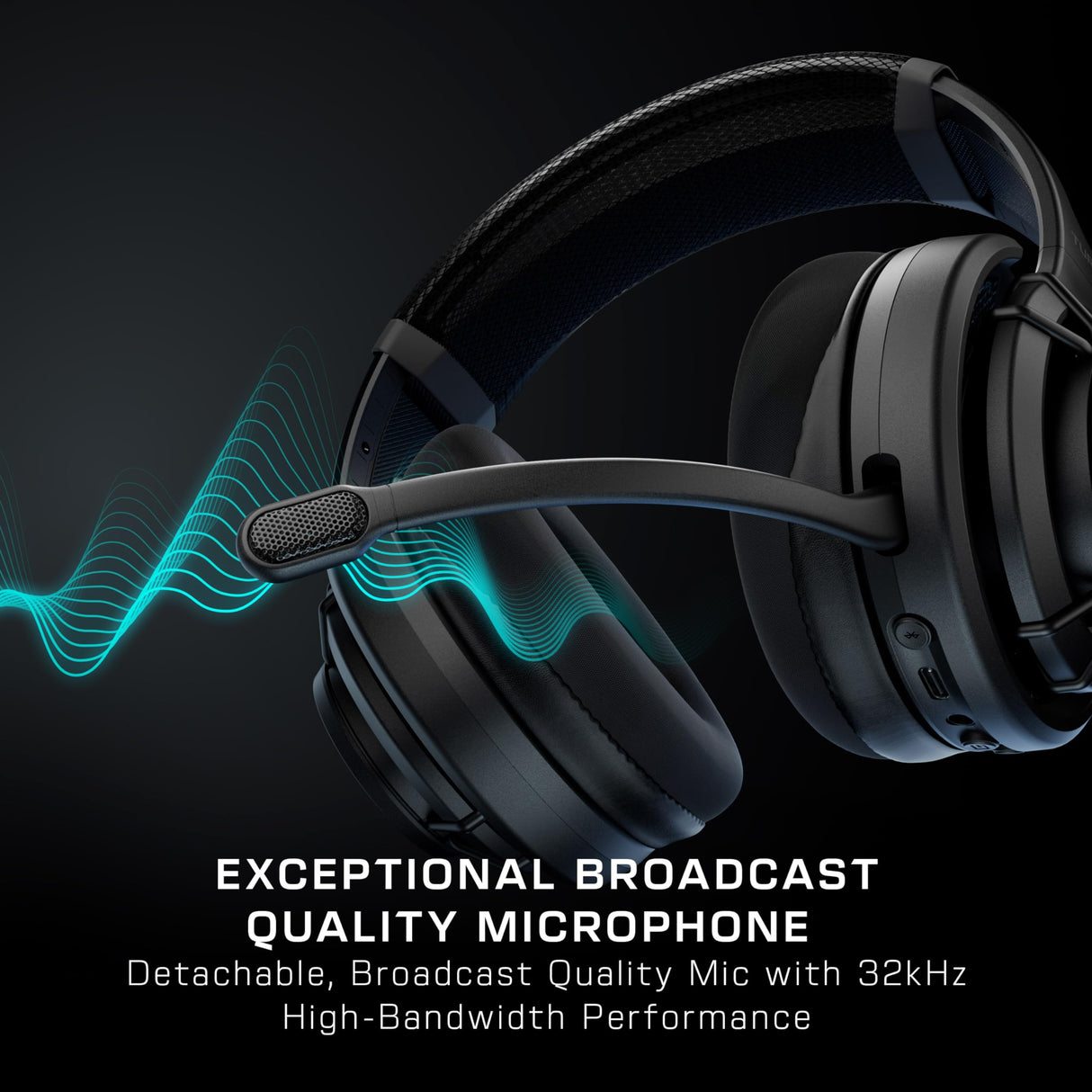 Turtle Beach Atlas Air Auriculares de Juego Abiertos Inalámbricos para PC, PS5, PS4 y Móviles equipados con Bluetooth