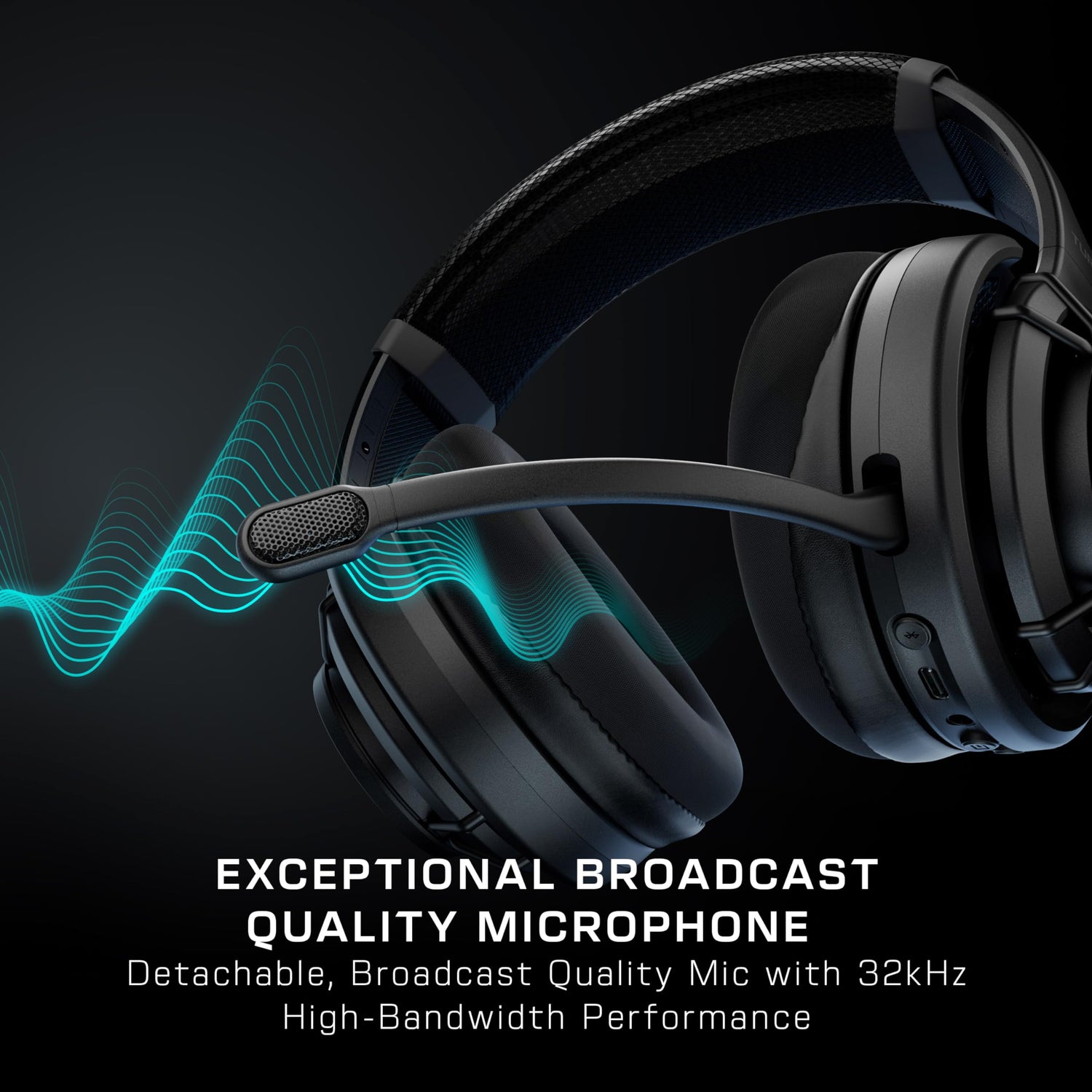 Turtle Beach Atlas Air Auriculares de Juego Abiertos Inalámbricos para PC, PS5, PS4 y Móviles equipados con Bluetooth