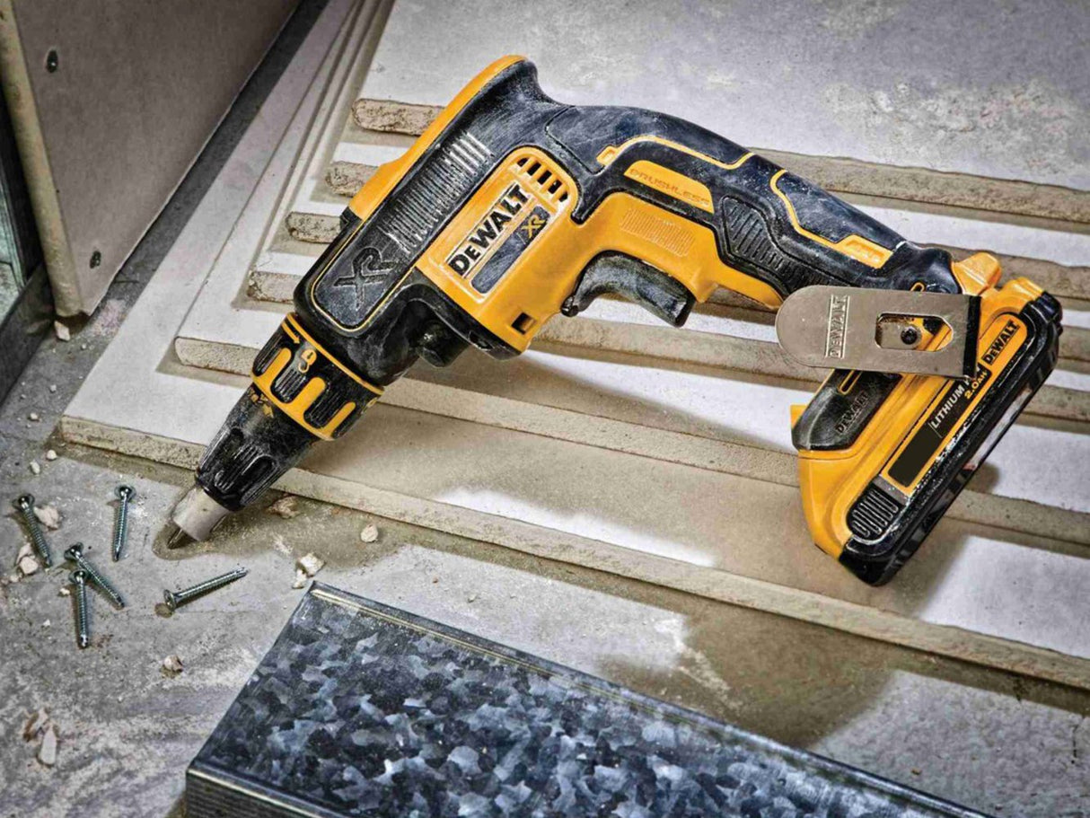 DeWalt DCF620D2-QW - Atornillador panel y eso sin escobillas XR de 18 V con batería Li-Ion 2, 0 Ah y maletín TSTAK