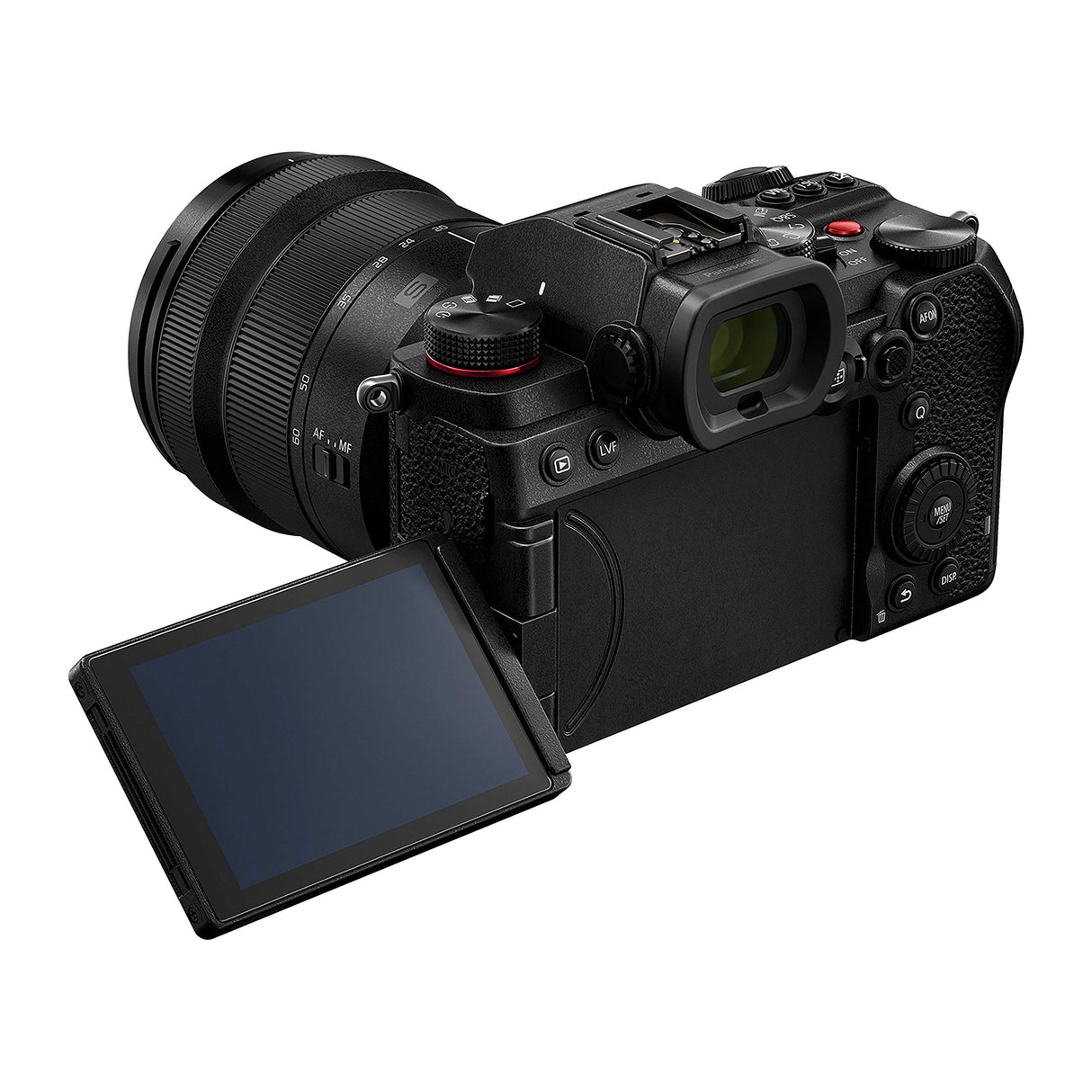 Panasonic LUMIX DC-S5KE-K - Cámara Evil de 24 MP (Pantalla táctil de 3", Estabilizador Óptico de 5 Ejes, Visor OLED, RAW, Wi-Fi, 4 K, Kit con Objetivo Lumix 20-60mm/F3.5-5.6) Negro