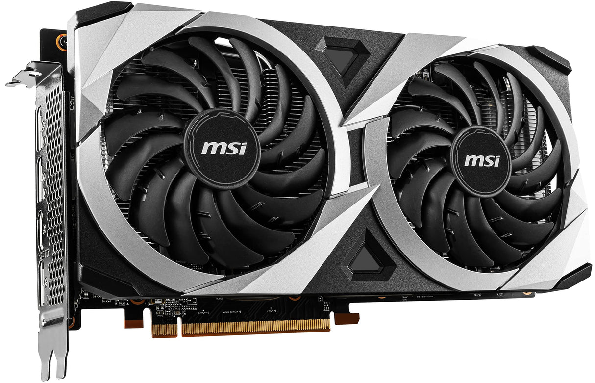 MSI Gaming Radeon RX 6700 XT 192-bit 12GB GDDR6 DP/HDMI Dual Torx 3.0 Ventiladores FreeSync DirectX 12 VR Ready Tarjeta gráfica (RX 6700 XT Mech 2X 12G)