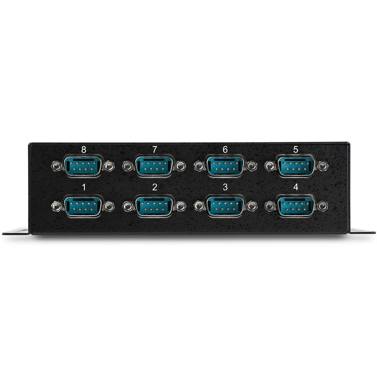 StarTech.com Adaptador Hub Concentrador USB a 8 Puertos Serie RS232 Industrial Montaje en Pared Riel DIN, 8x DB9 Macho, 1x USB B Hembra