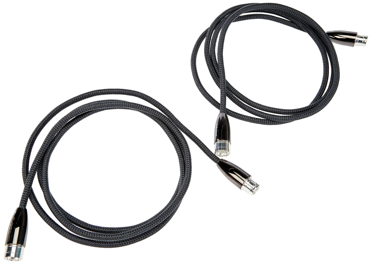 AudioQuest 2m Yukon XLR cable de audio XLR (3-pin) Negro - Cables de audio (XLR (3-pin), XLR (3-pin), 2 m, Negro)