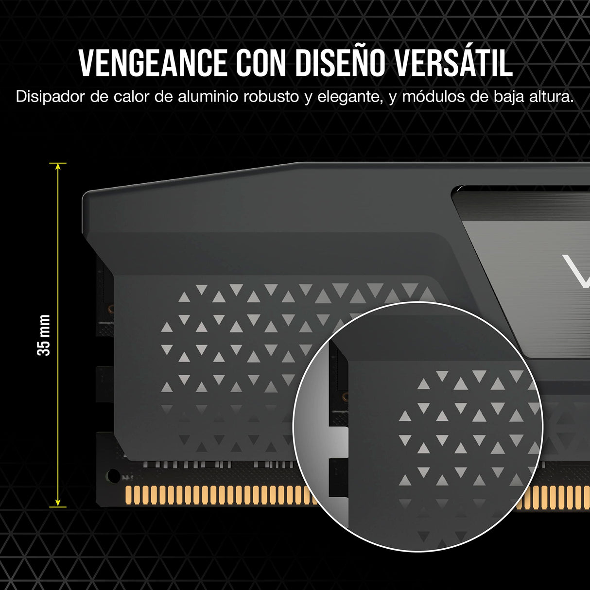 CORSAIR VENGEANCE DDR5 64GB (2x32GB) DDR5 5200MHz CL40 AMD EXPO Intel XMP iCUE Memoria de Ordenador Compatible - Gris (CMK64GX5M2B5200Z40)