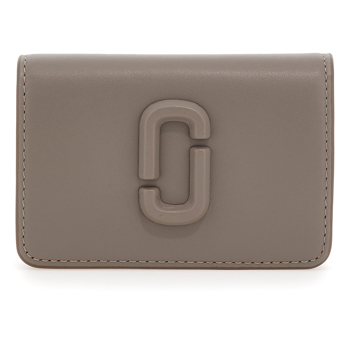Marc Jacobs The Business Card Holder, Wallet para Mujer, Hormigón, Talla única