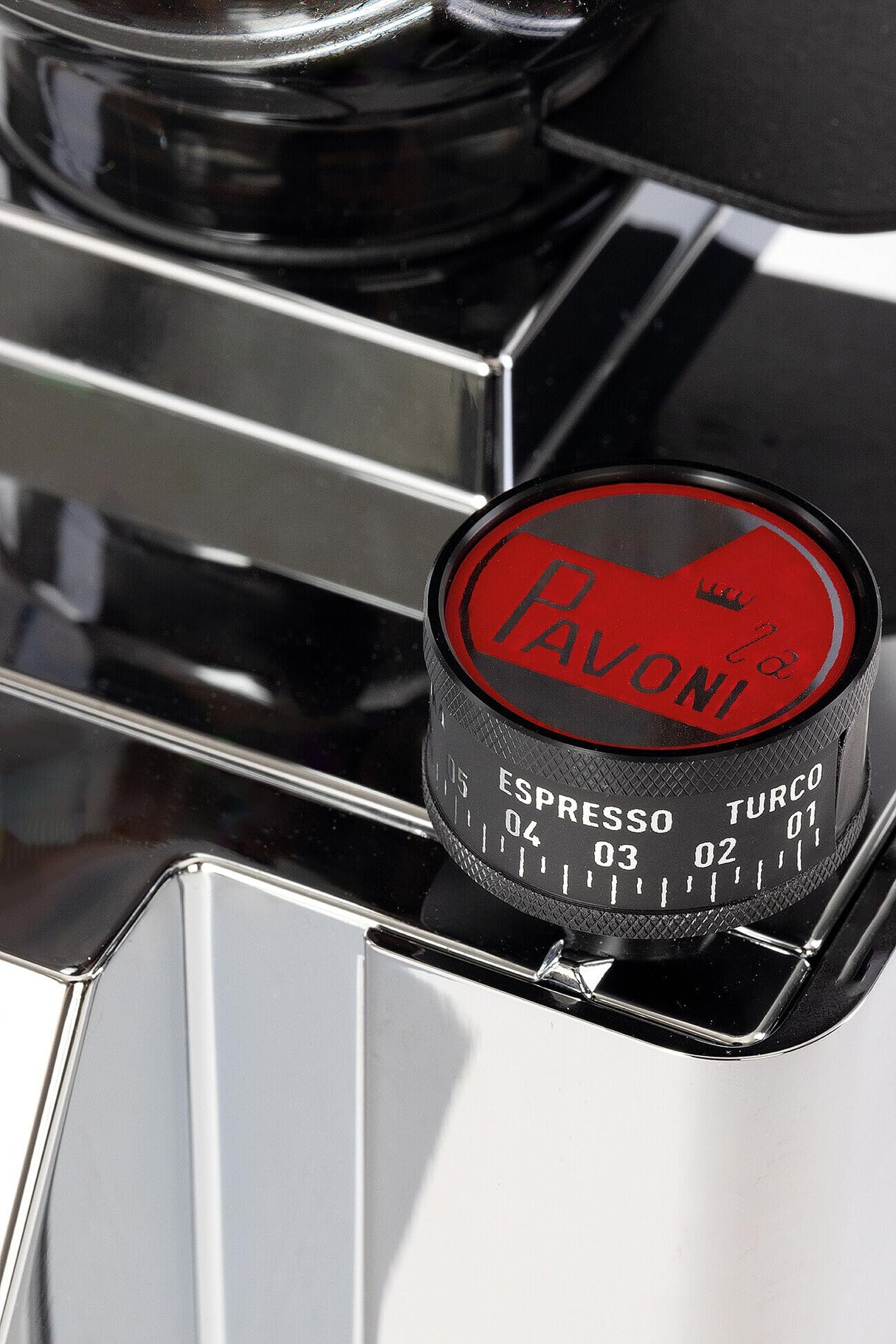 La Pavoni Coffeegrinder (LPGKBS02EU) Nuovo Kube Mill cromo
