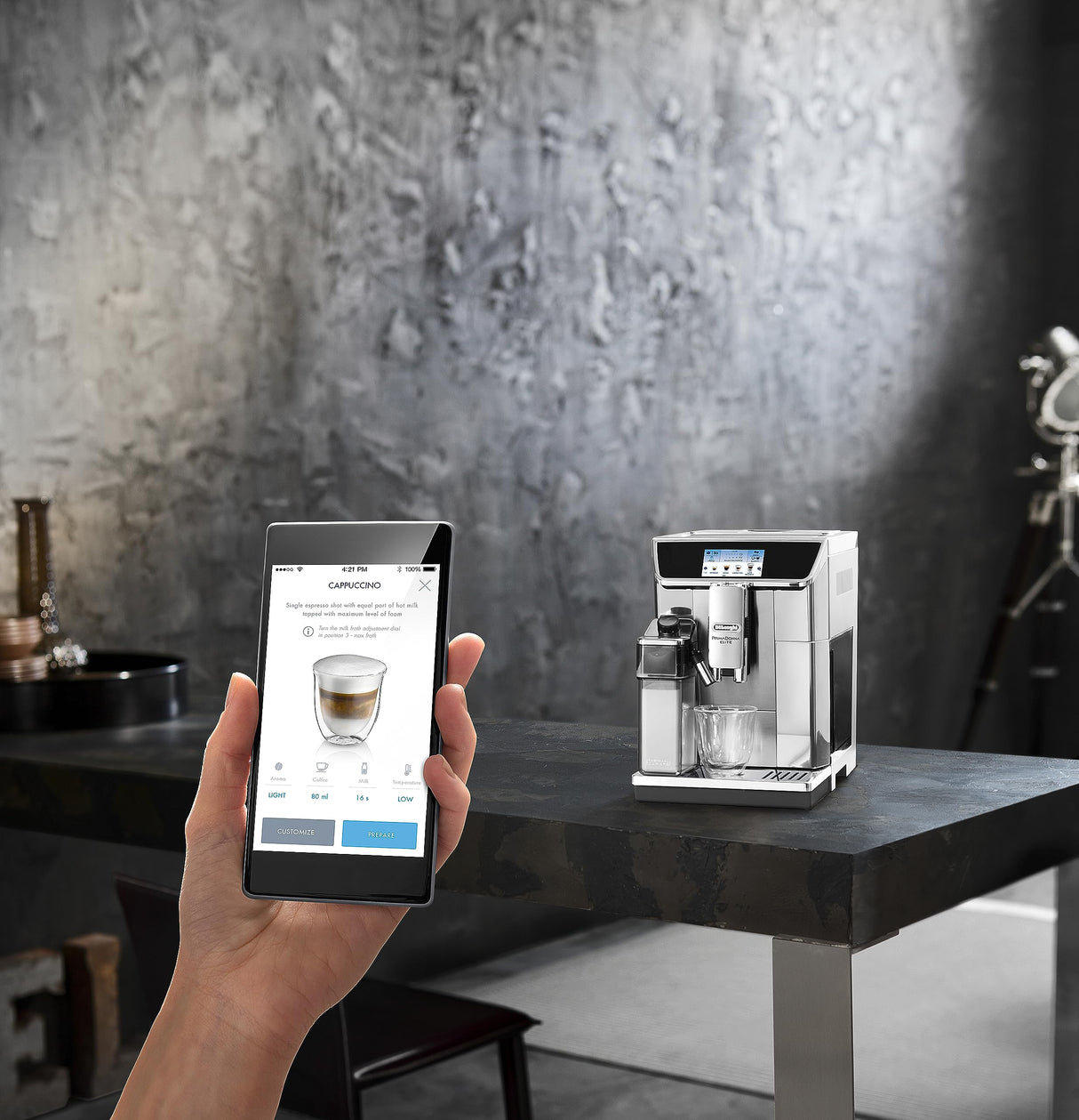 DeLonghi PrimaDonna Elite Experience Independiente Totalmente automática Máquina espresso Negro, Metálico - Cafetera (Granos de café, De café molido, Molinillo integrado)