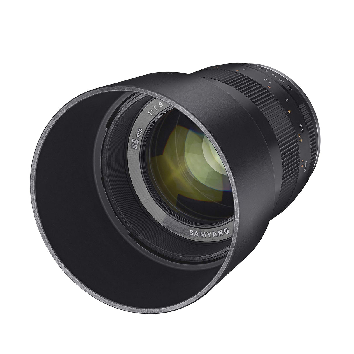 Samyang SA3504 - Tele-Objetivo Medio CSC 85mm F1.8 para Sensor APS-C Sony E, Negro