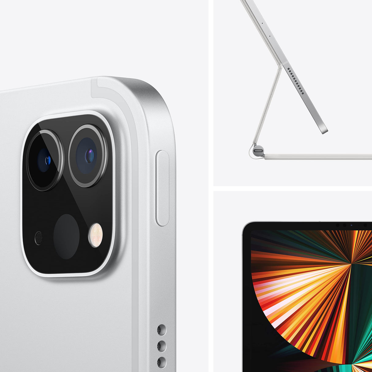 2021 Apple iPad Pro (de 11 Pulgadas, con Wi-Fi + Cellular, 2 TB) - Plata (3.ª generación)