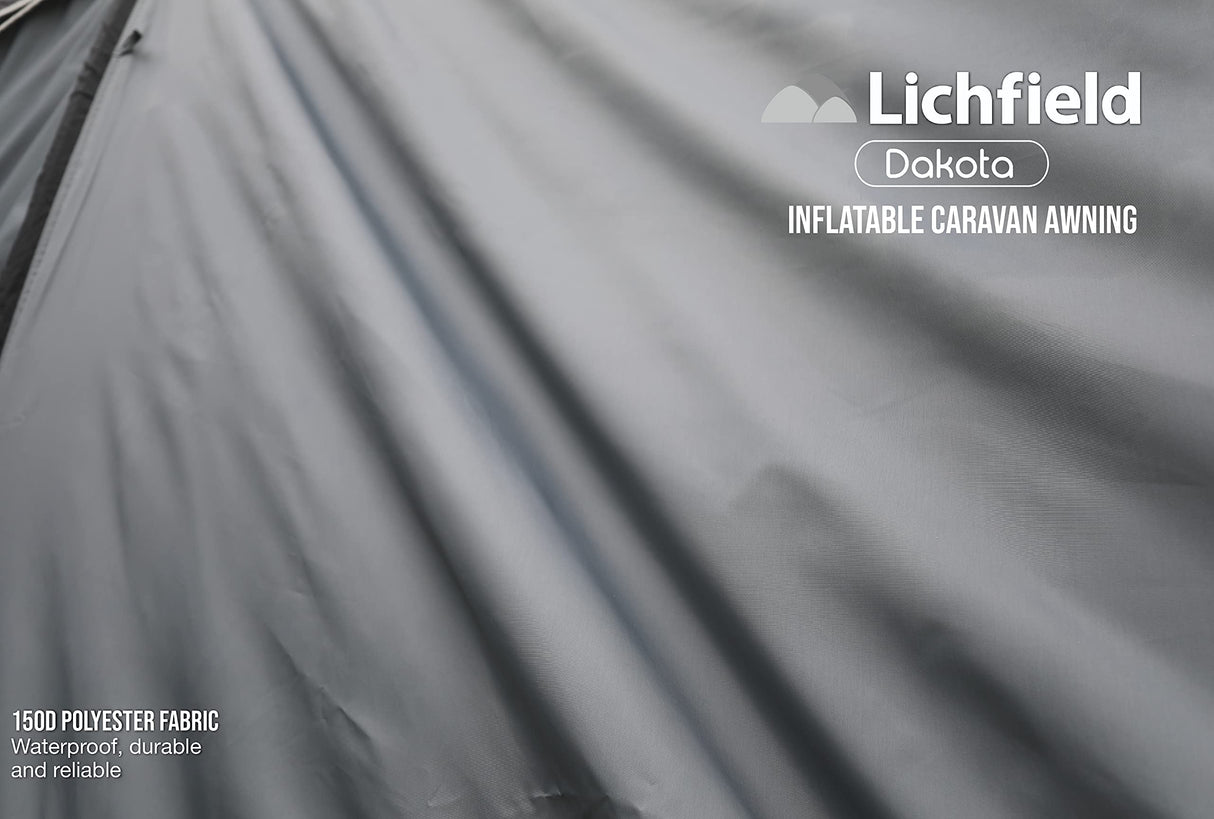 Lichfield Dakota Caravan Awning, Unisex Adulto, Excalibur, Talla Única