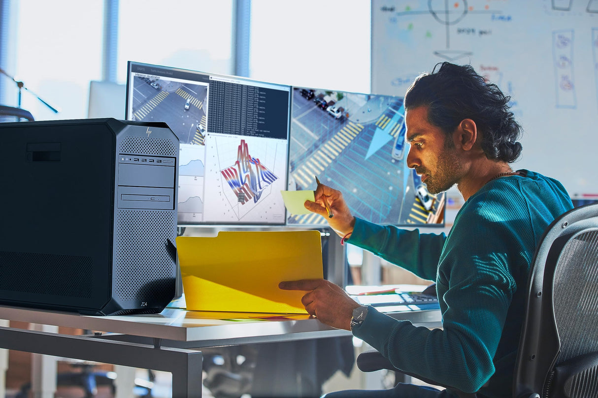 HP Z4 G5 Workstation (5E8E4EA) (Schwarz, Windows 11 Pro 64-bit)