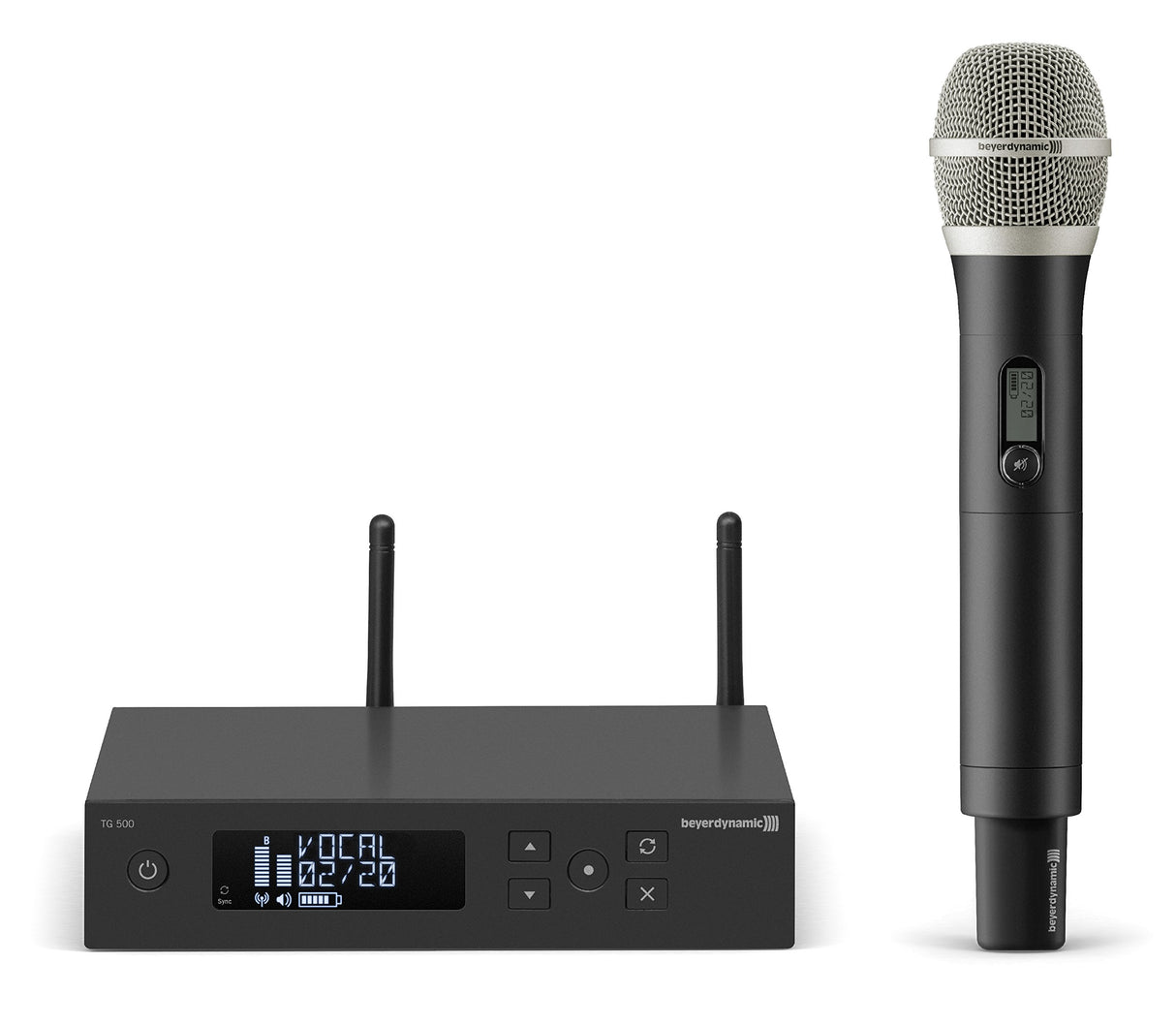 beyerdynamic TG 550 Vocal Set - Micrófono inalámbrico (Apto para Voces, 794-832 MHz)
