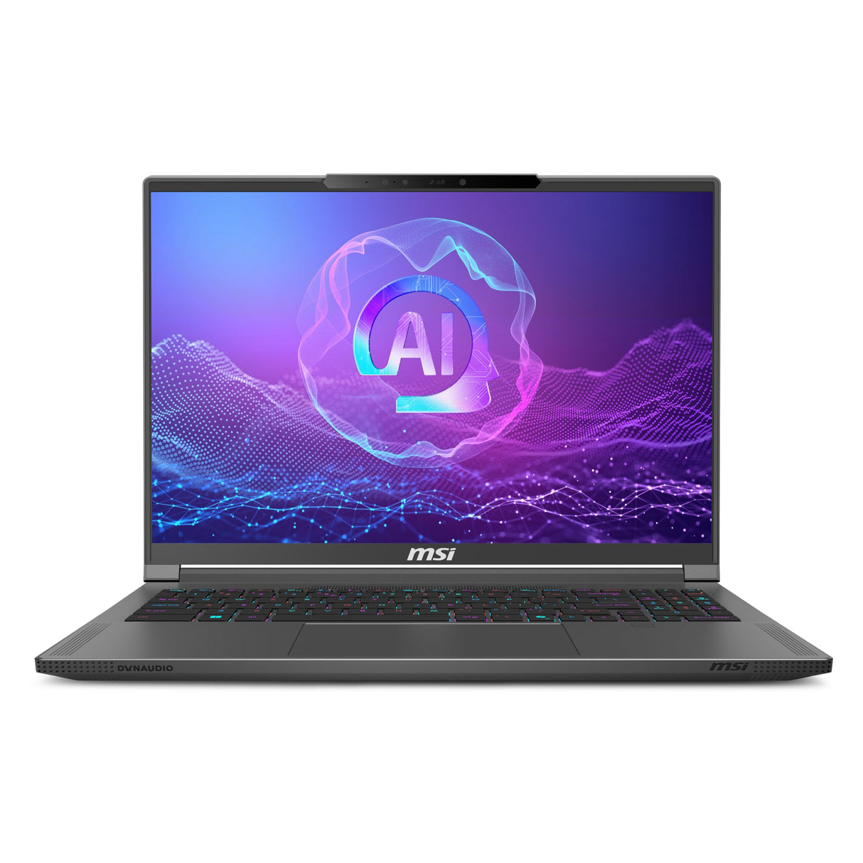 MSI Stealth A16 AI A3XVGG-246XES Copilot PC Portátil Gaming, 16 Pulgadas UHD (3840x2400), 120Hz, AMD Ryzen AI 9 HX 370, RTX 4070, 32GB RAM, 1TB SSD, Free Dos, Core Black, QWERTY Español