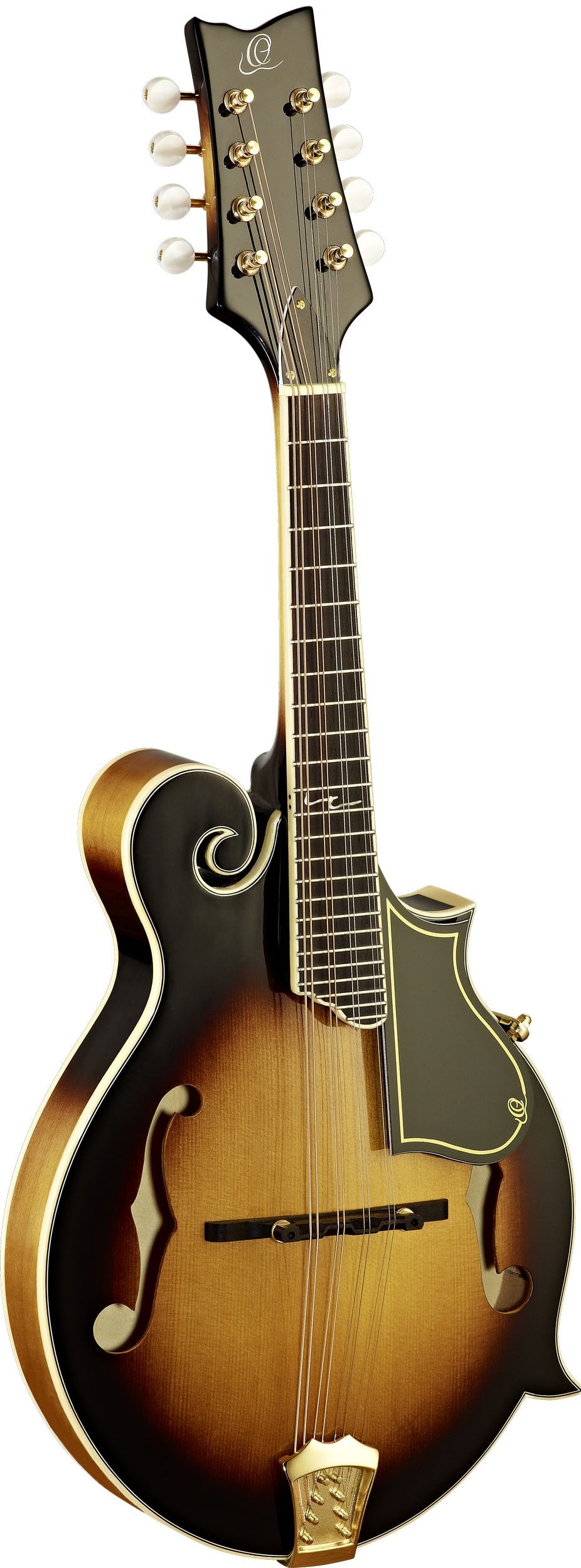 ORTEGA Mandolin F-Style Series Incluye funda y Preamp TS Color Tabaco Sunburst RMFE90TS