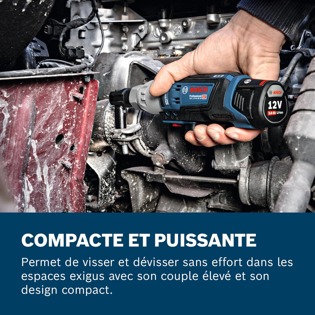 Bosch Professional llave de carraca a batería GRC 12V-60 3/8 SN