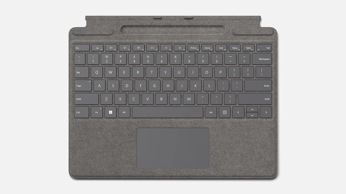 Microsoft Surface Pro 8/X Funda Alcantara + Pen - Platinum