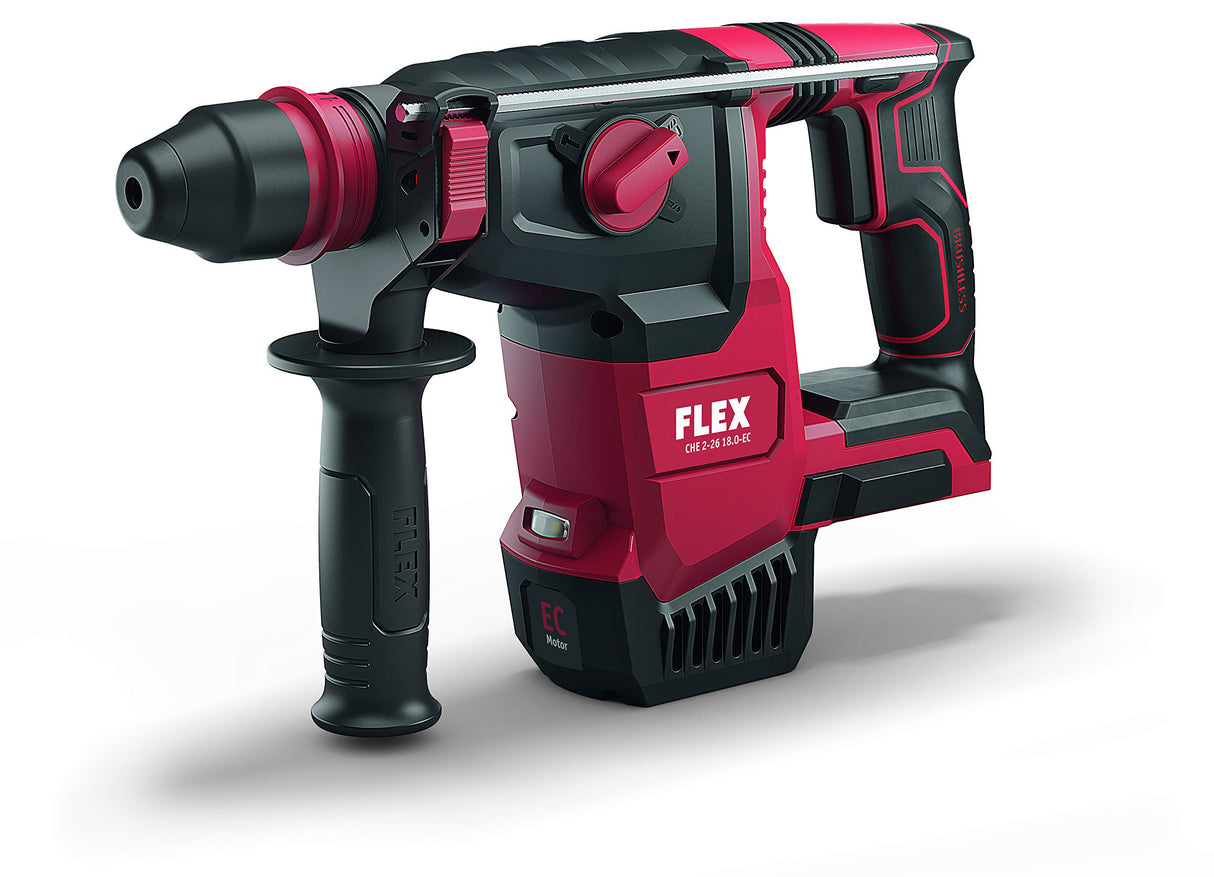 Flex CHE 2-26 18.0-EC - Taladro percutor perforador SDS+ sin escobillas (solo cuerpo)