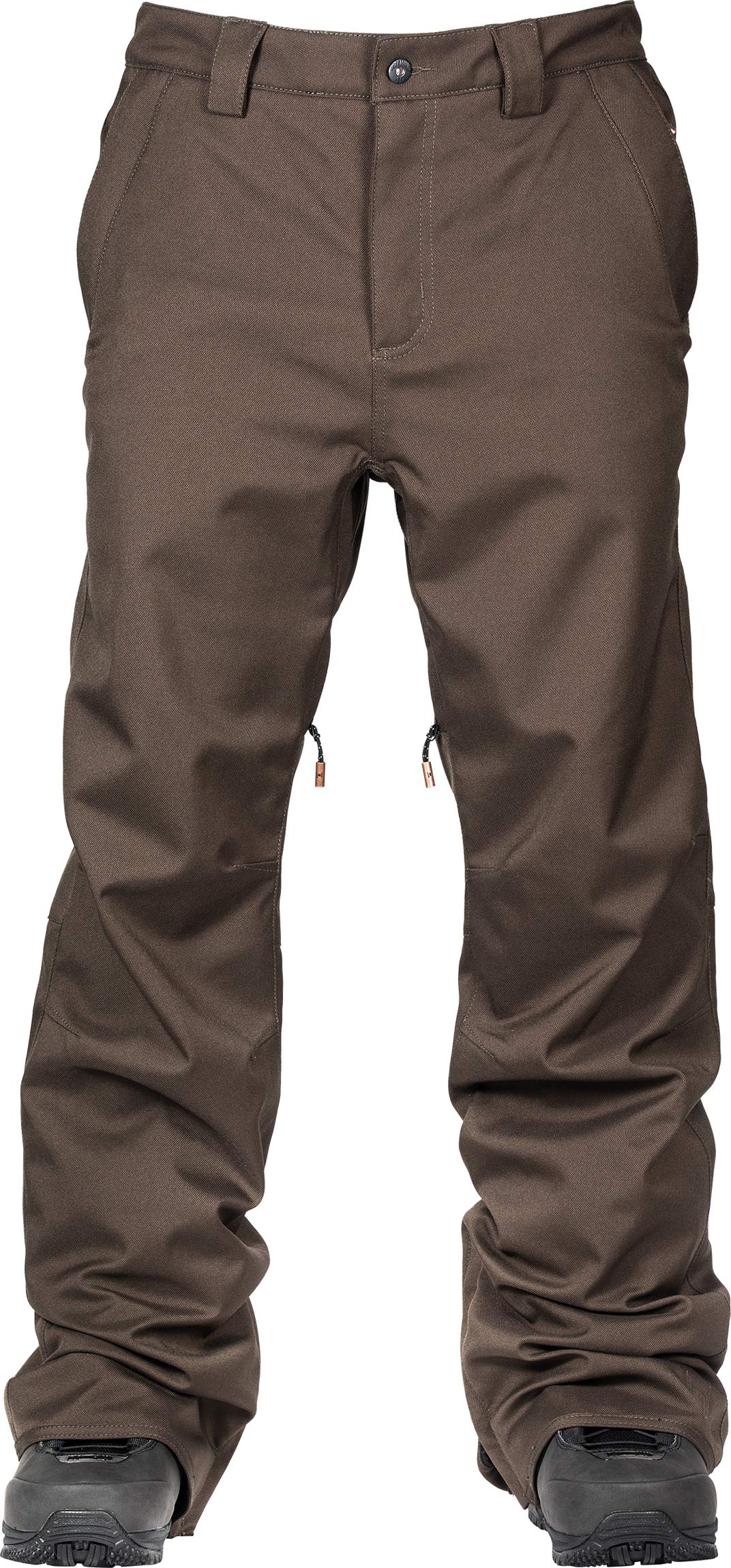 L1 Premium Goods 21 - Pantalones Chinos para Hombre, Impermeables, Transpirables, Pantalones de Snowboard para Hombre, Hombre, Pantalones para Nieve, Espresso, Large