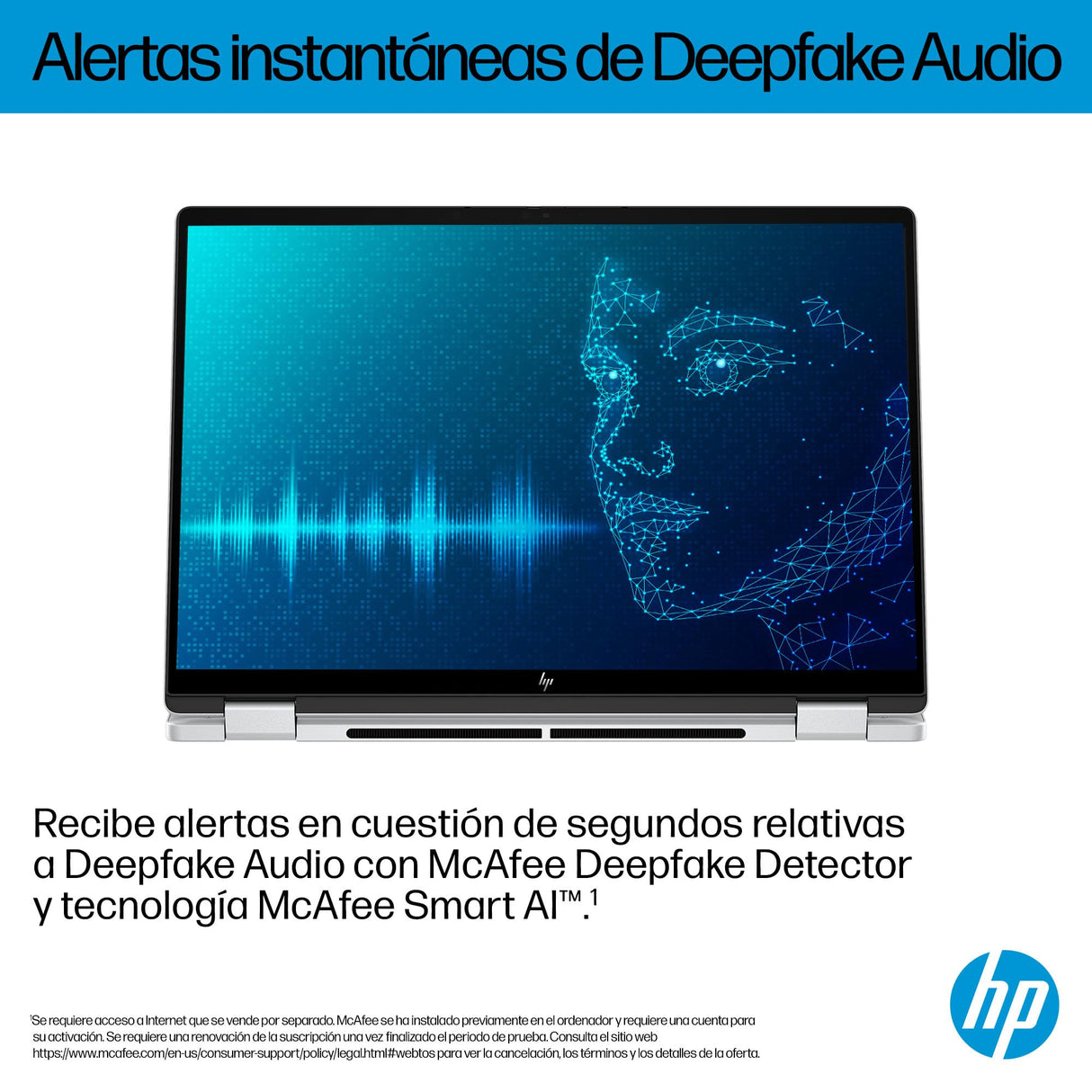 HP Omnibook X Flip - Ordenador portátil Convertible de 14" 2K IPS táctil (Intel Ultra 7-258V EVO, 32GB RAM, 1TB SSD, Intel ARC Graphics, Windows 11 Home) Silver- Teclado QWERTY Español