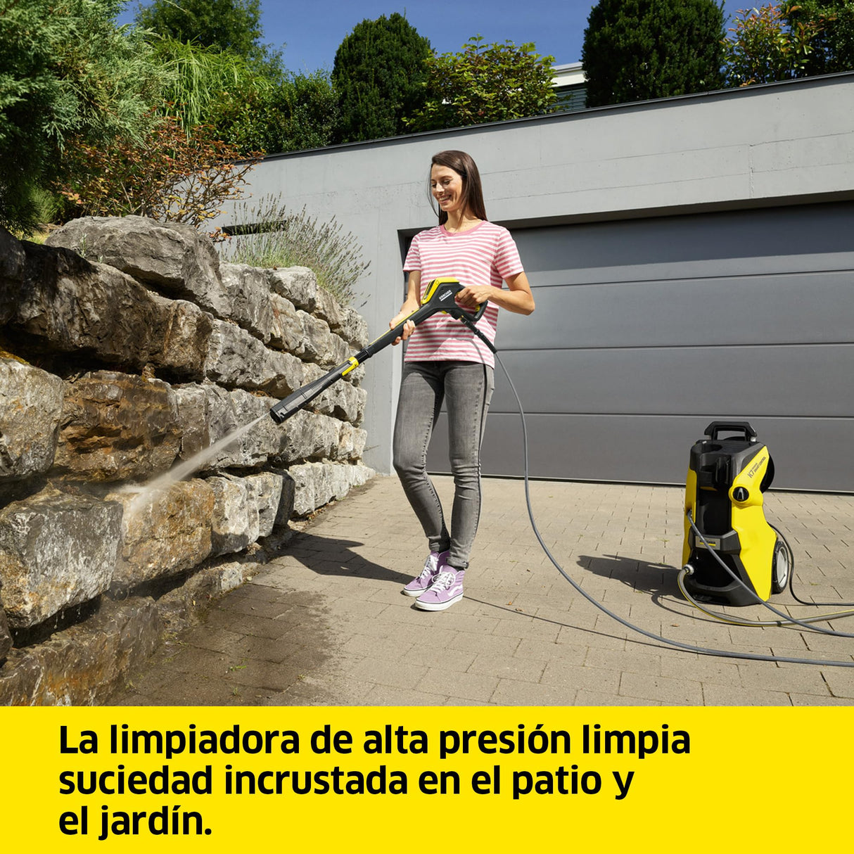 Kärcher Hidrolimpiadora K 7 Premium Smart Control Flex Home, presión: 180 bar, caudal: 600 l/h, rendimiento: 60 m²/h, filtro de agua, peso: 17,9 kg, manguera Flex, lanza Multi Jet