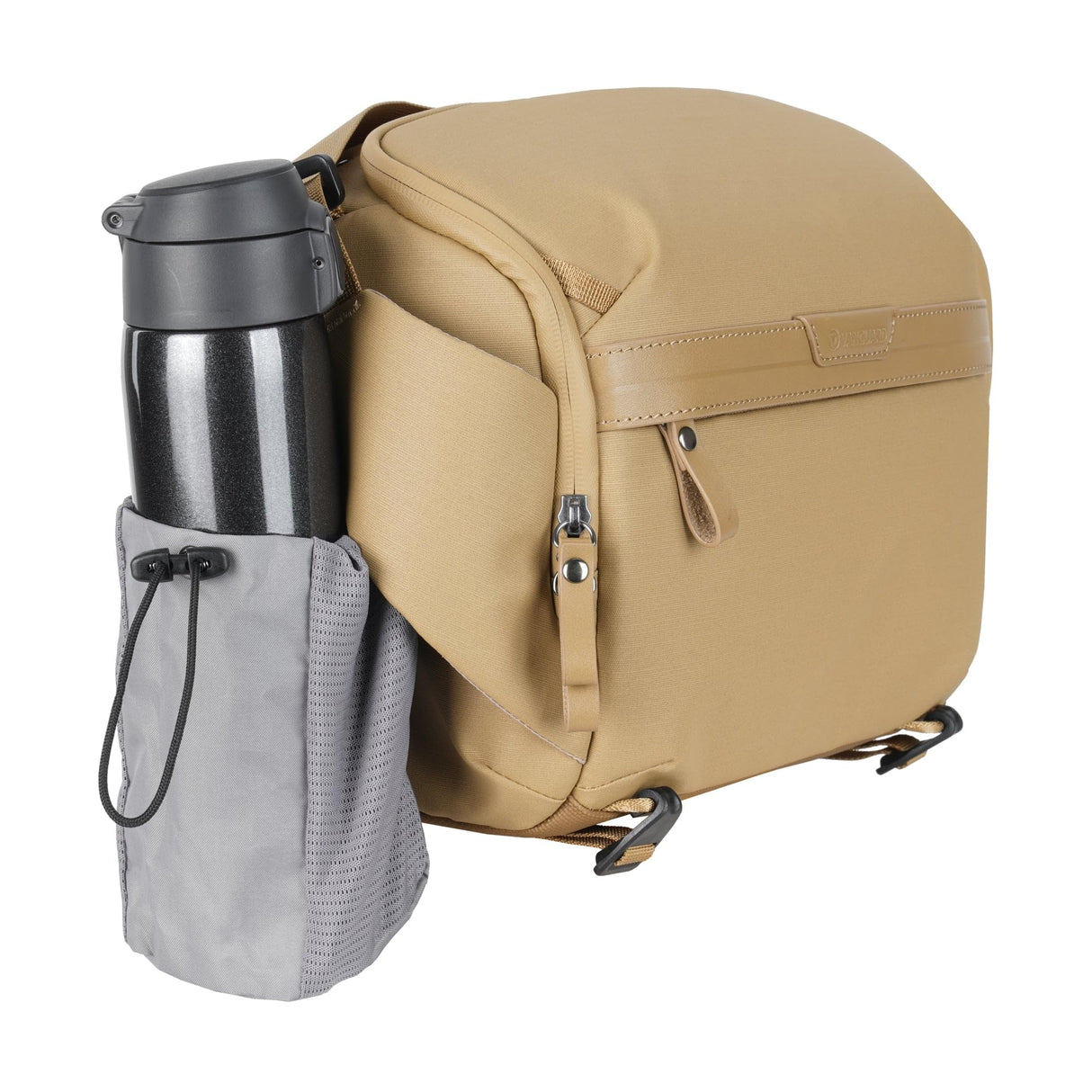 Vanguard Veo Metro S7L BG - Bolsa de fotógrafo para cámara, Objetivos y Tablet de 11 Pulgadas, Beige