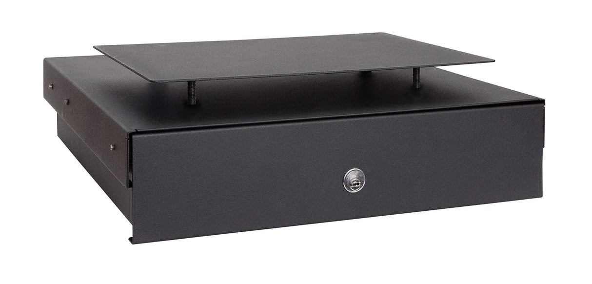 ARREGUI - Caja fuerte camuflada para zócalo de cocina, color negro