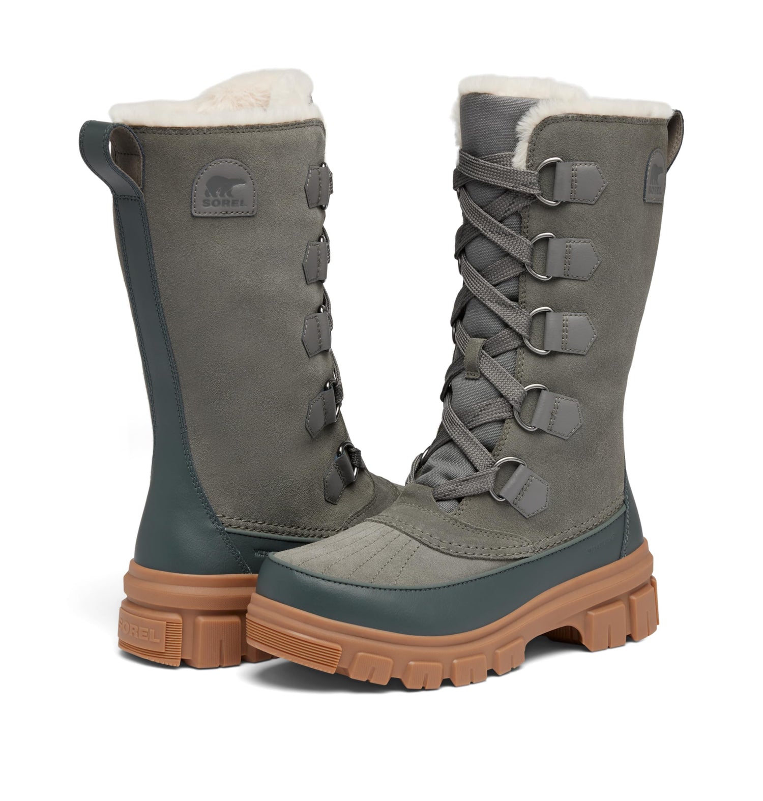 Sorel Torino Tall WP, Botas de moda, Mujer, Quarry Grill Torino 5, 42 EU