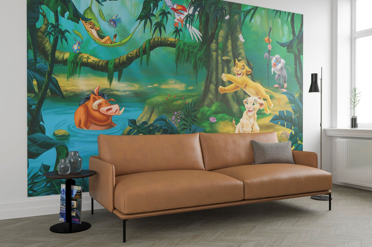 Komar WTD - Papel pintado fotográfico (368 x 248 cm), diseño de Simba and Friends