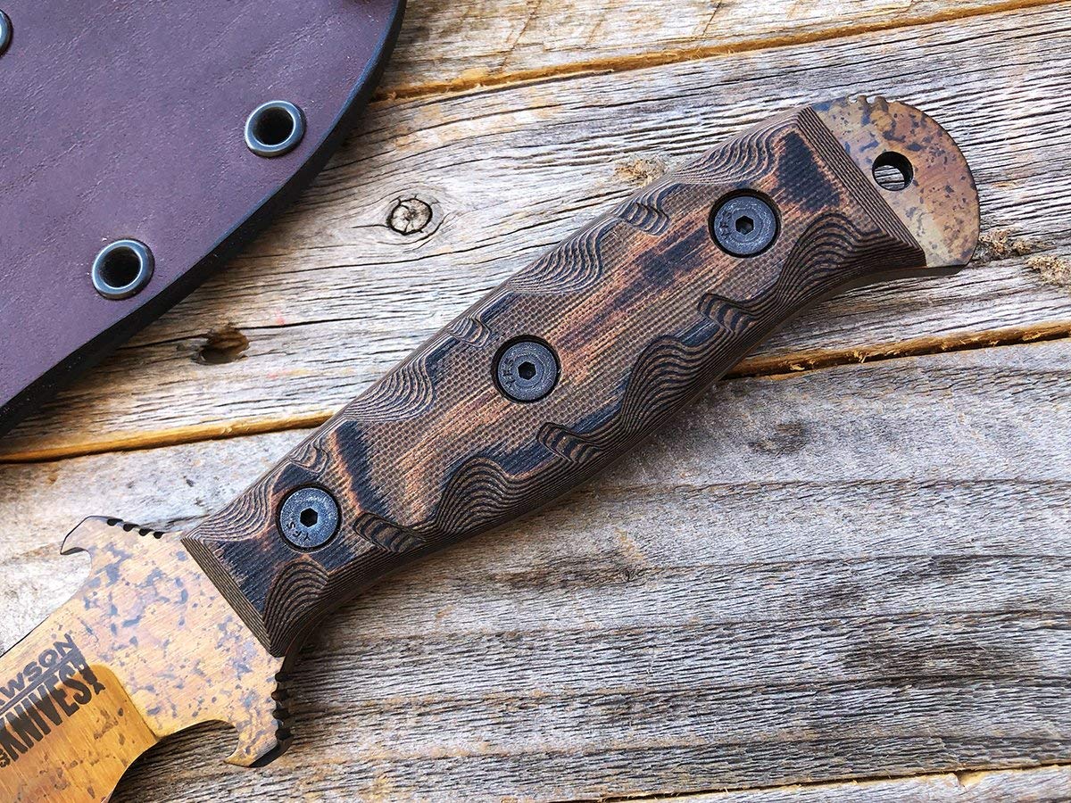 0 Dawson Knives Raider 5 Naranja