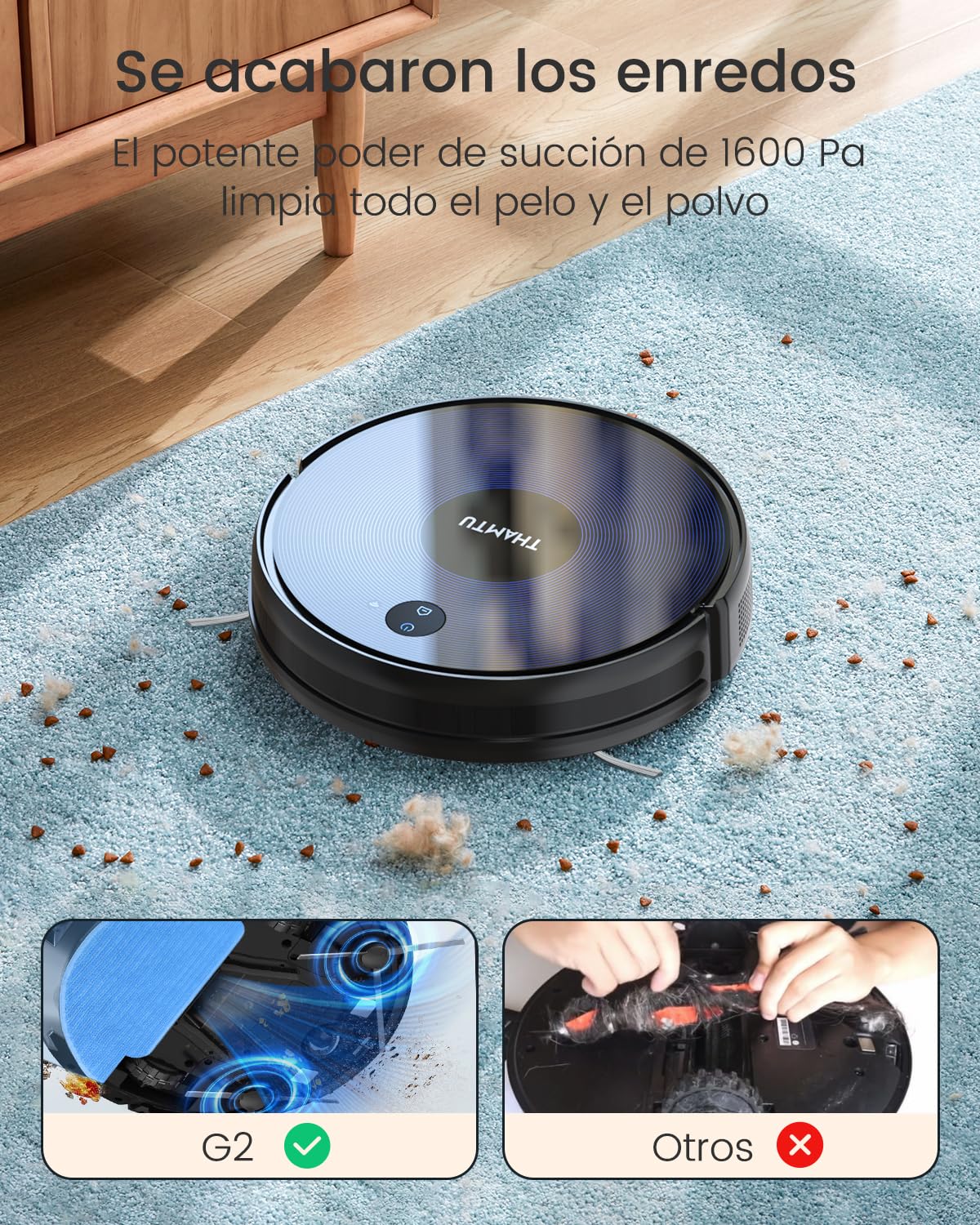 Thamtu G2 Robot Aspirador