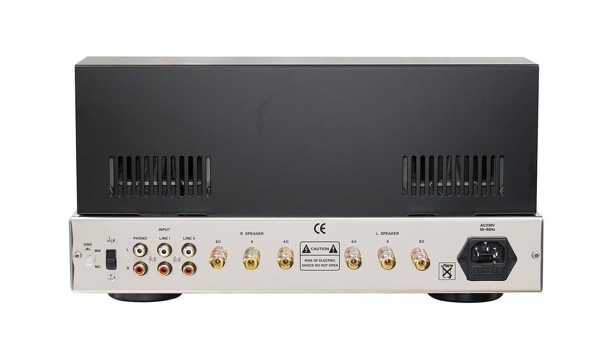 Dynavox Vr-70 E Ii Fono Amplificador De Tubo De Cromo