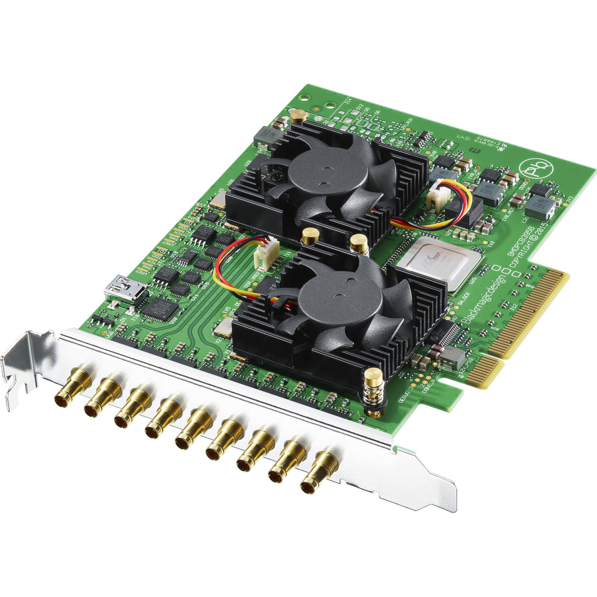 Blackmagic Design DeckLink Quad 2 8x Bi-Directional SD/HD/3G-SDI 8-Lane PCIe Interface Resolutions hasta 1080p60