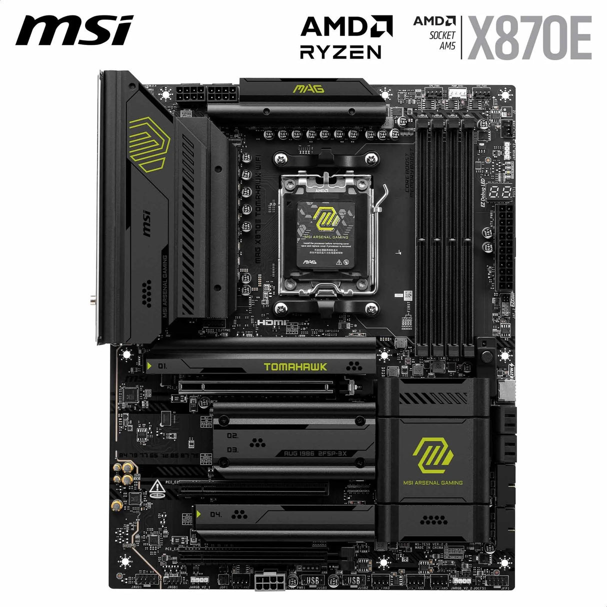 MSI mag X870E Tomahawk WiFi