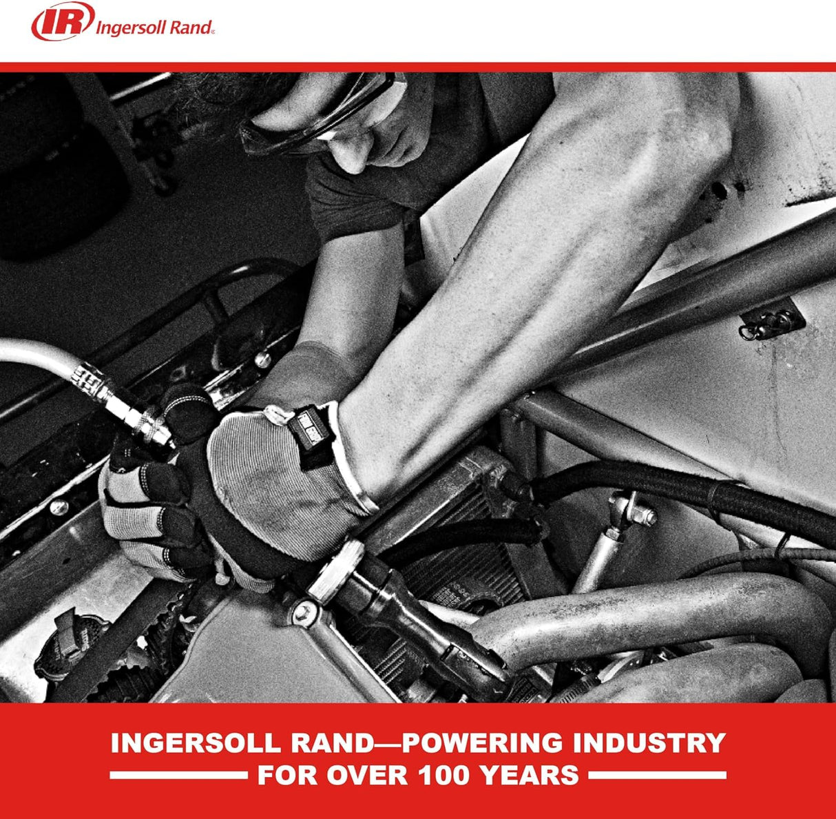 Ingersoll-Rand 2236QTIMAX DXS2 1/2" Llave de Impacto de Aire, Silenciosa, 1500 ft-lb, Caja de Martillo de Titanio, Retenedor de Anillo de Fricción