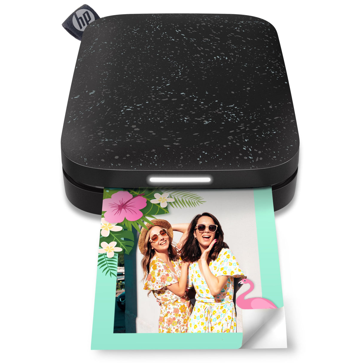 HP Sprocket 2x3" Impresora de fotos instantánea para smartphone - Portátil, inalámbrica en color - Fotos Zink adhesivas - Compatible con iOS y Android vía Bluetooth con app divertida - Negro