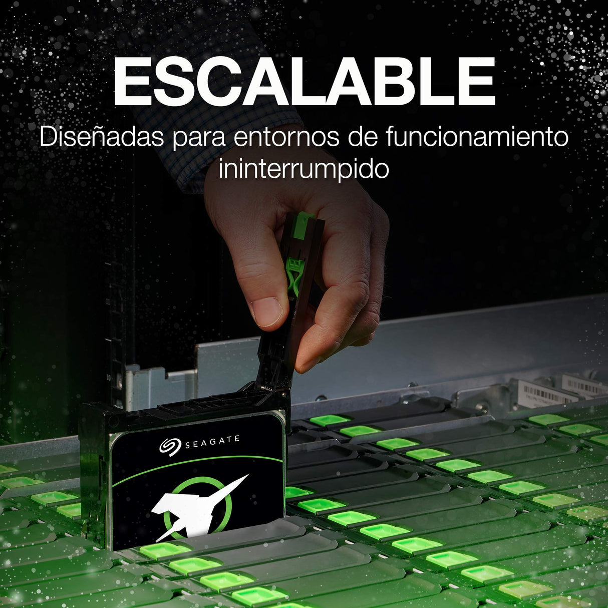 Seagate Exos X16, 12 TB, Disco Duro Interno Enterprise Classe, SATA HDD, 3,5", centro de datos (ST12000NM001G)