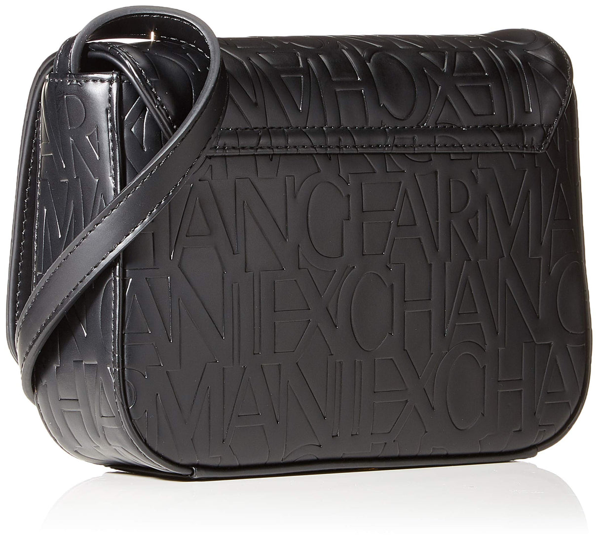 Armani Exchange Liz-Small Shoulder Strap, Crossbody Medium para Mujer, Negro (Nero-Black), 14x8x20 Centimeters (B x H x T)