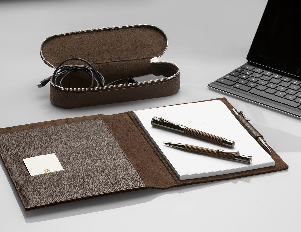Graf von Faber-Castell 145522 Classic - Pluma estilográfica (granadill, anchura de la pluma EF