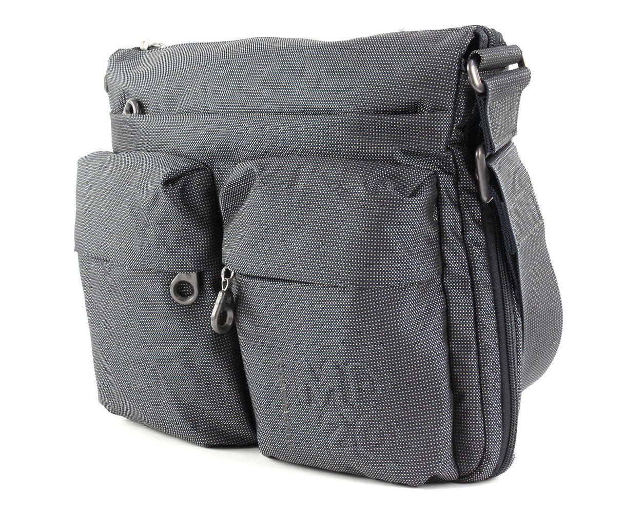Mandarina Duck MD 20 P10QMTX6, Bolso Bandolera para Mujer, Steel, 32x28x10 (L x H x W)