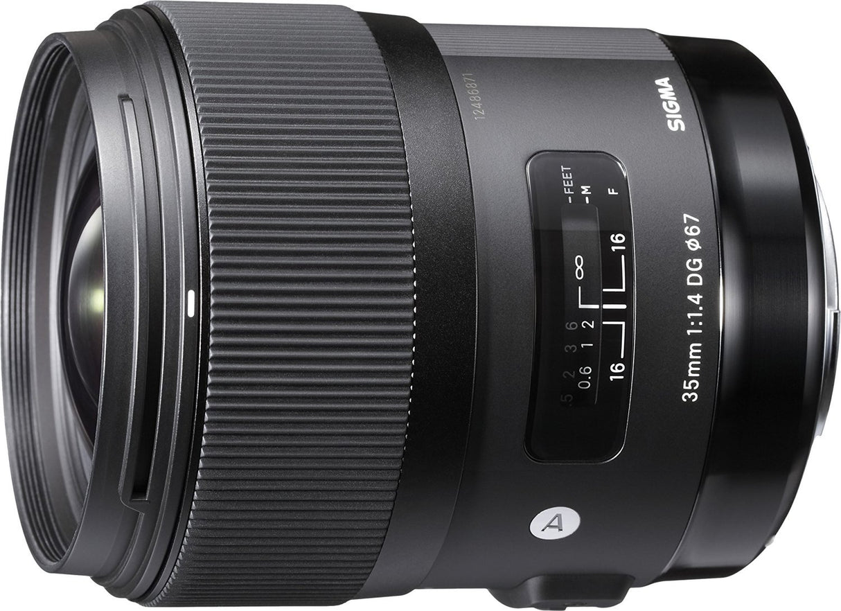 Sigma 35mm F1.4 DG HSM - Objetivo (SLR, 13/11, Estándar, Sigma, Negro, Bayonet)