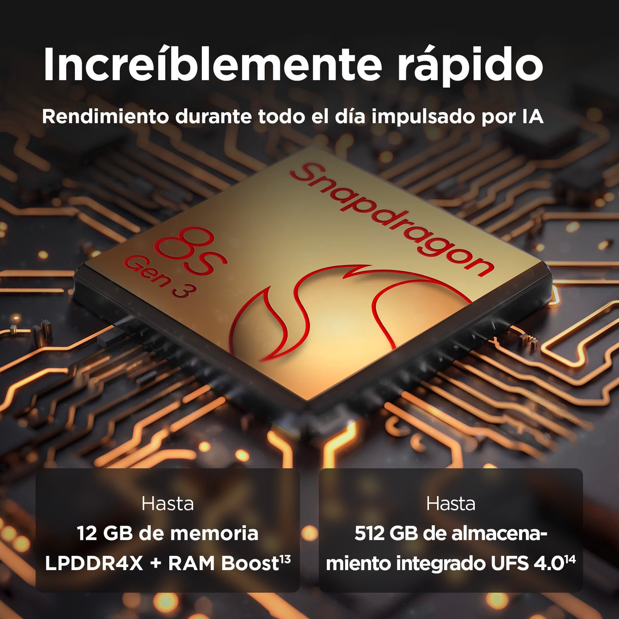 Motorola RAZR 50 Ultra 12/512GB, Garantía 3 años, Pantalla Externa Funcional de 4", diseño Plegable, cámaras de 50 MP con IA, procesador Snapdragon® 8s 3 Gen, Carga TurboPower™ de 68 W, Dual SIM