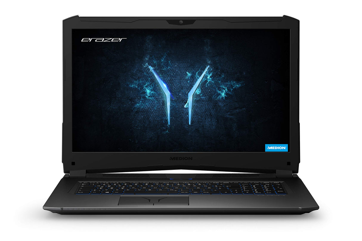 MEDION ERAZER X7861 - MD 61177 - Ordenador portátil gaming de 17.3" (Intel Core i7-8750H, 16 GB RAM, 1 TB HDD, 256 GB SSD, Nvidia GeForce GTX 1070, Windows 10) negro - Teclado QWERTY Español