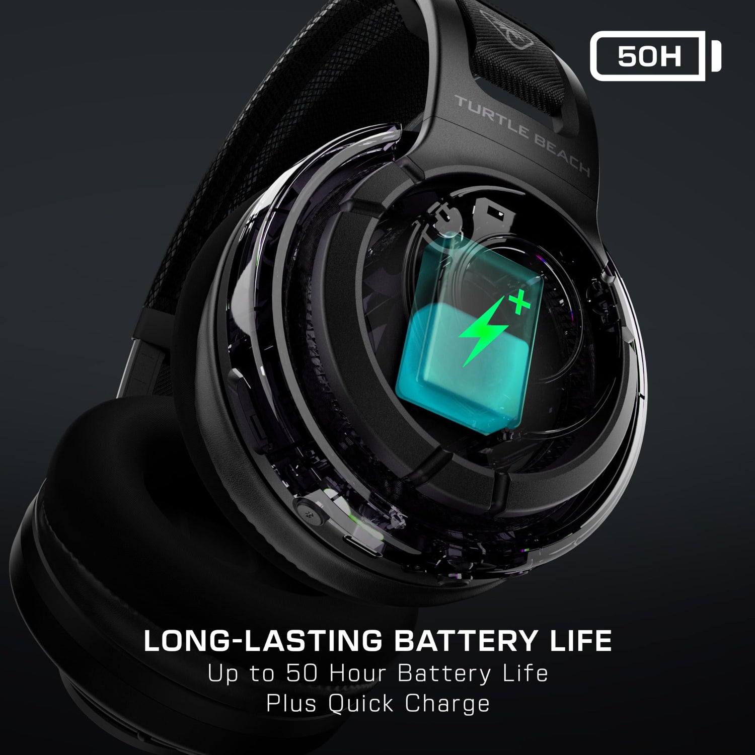 Turtle Beach Atlas Air Auriculares de Juego Abiertos Inalámbricos para PC, PS5, PS4 y Móviles equipados con Bluetooth