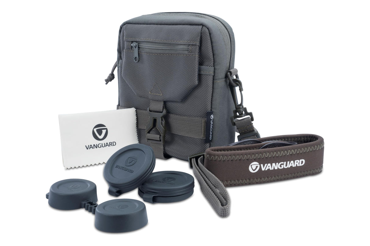 Vanguard Endeavor ED IV 10x42 binocular Techo Negro, Verde - Binoculares (10x, 4,2 cm, Techo, Negro, Verde, 4,2 mm, 114 m)