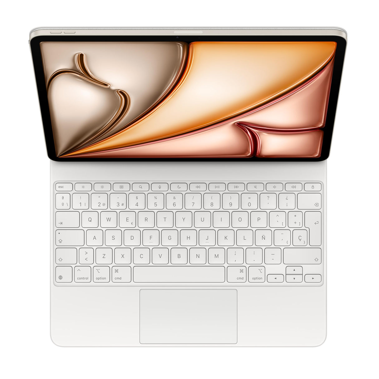Apple Magic Keyboard para el iPad Air de 13 Pulgadas (M3) - Español de España - Blanco